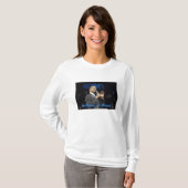 Briljant in zwart T-shirt (Voorkant volledig)