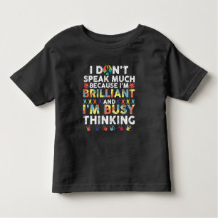 Briljant Kind Son Daughter Family Autisme Kinder Shirts