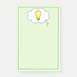 Briljant licht ideaal 4 x 6-post it Note Pad