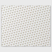 Briljant Neoplasticisme Art Monogram. letter R Cadeaupapier (Vlak)