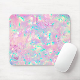 briljant paars roze opal muismat