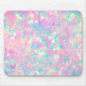 briljant paars roze opal muismat (Voorkant)