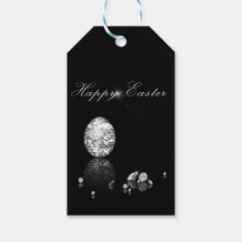 Briljant paasei - Label met cadeau Cadeaulabel