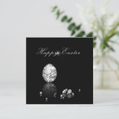 Briljant Paasei - Uitnodiging voor brunch (Staand voorkant)