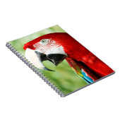 Briljant rood notitieboek (Rechterzijde)