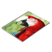 Briljant rood notitieboek (Linkerzijde)