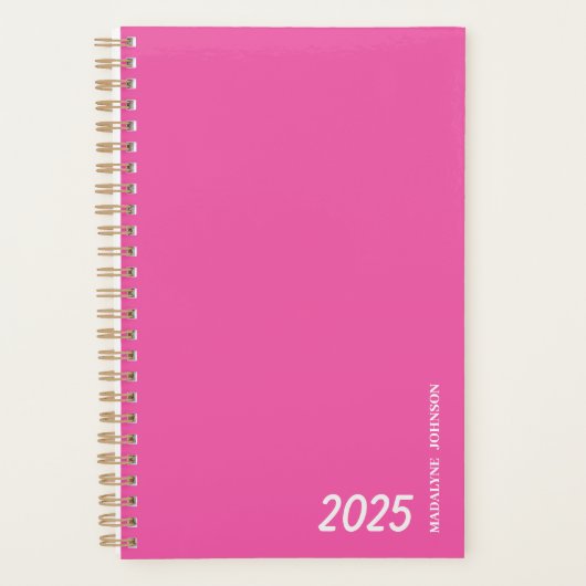 Briljant Roos dateerde mijn dagelijkse planner (Voorkant)