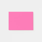 Briljant roos (effen kleur) post-it® notes (Voorkant)