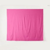 Briljant roos (effen kleur) wandkleed (Voorkant (horizontaal))