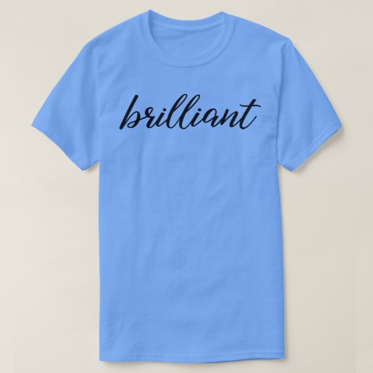 briljant t-shirt (Design voorkant)
