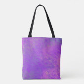 Briljant Violet Moderne, gemarmerde kunst Tote Bag (Achterkant)