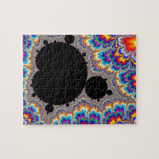 Briljantaar Multicolor Mandelbrot Set Fractal Legpuzzel (Horizontaal)
