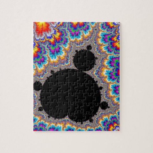 Briljantaar Multicolor Mandelbrot Set Fractal Legpuzzel (Verticaal)