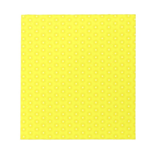 Briljantaarn gele zonnestaart notitieblok (Voorkant)