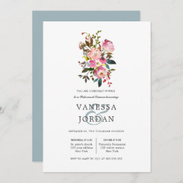 Briljantaarnkleding Bouquet Wedding Rehearsal Kaart