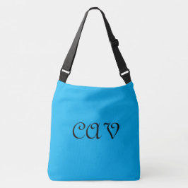 Briljantblauw Crossbody Tas