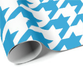 Briljantblauw opbergpapier met blauw opbergsysteem cadeaupapier (Rol Hoek)