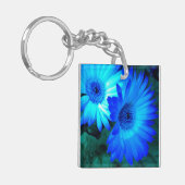 Briljantblauw Sleutelhanger (Voorkant Links)