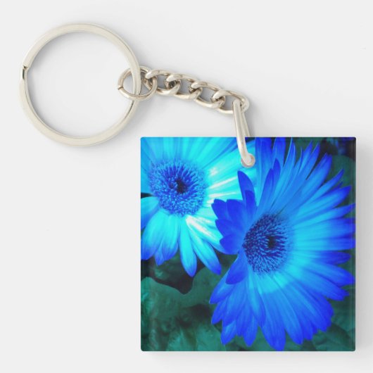 Briljantblauw Sleutelhanger (Voorkant)