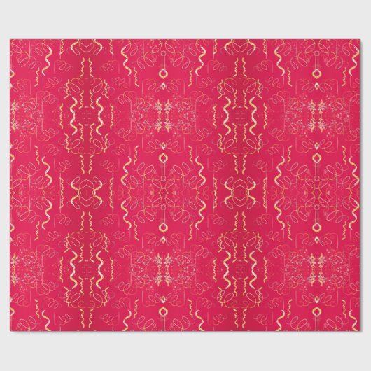 Briljante Bash Gift Wrap Cadeaupapier (Vlak)