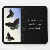 Briljante Butterflies Mousepad Muismat (Voorkant)