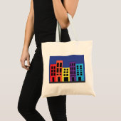 Briljante Canvas tas Gebouwen (Voorkant (product))