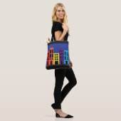 Briljante Canvas tas Gebouwen (Op model)