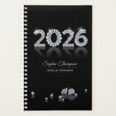 Briljante Diamanten Luxe 2026 Nieuwjaars Sieraden Planner (Voorkant)