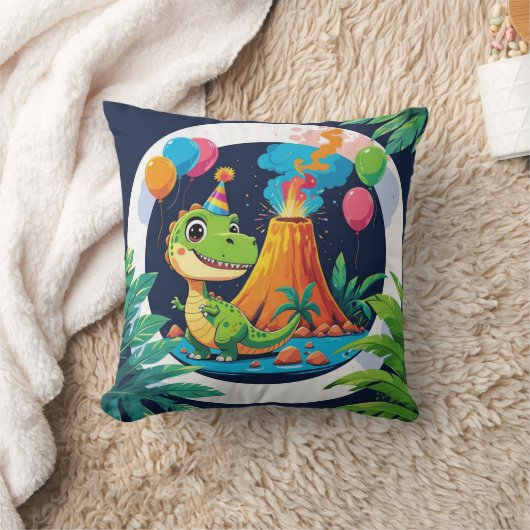 Briljante Dino Kussensloop Kussen (Deken)