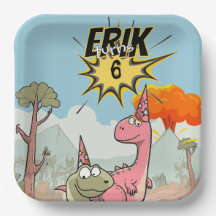Briljante Dino Verjaardag, Schattige Cartoon Dino