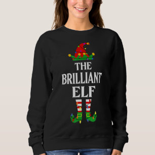 Briljante Elf Matching Family Kerstmis Ligh Trui
