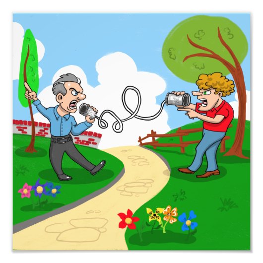 Briljante fotofoto's van tegenstanders foto afdruk (Voorkant)