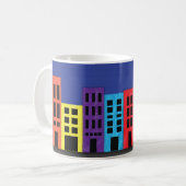 Briljante gebouwen koffiemok (Voorkant links)