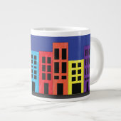 Briljante gebouwen: Mok met hoge koffie (Voorkant rechts)