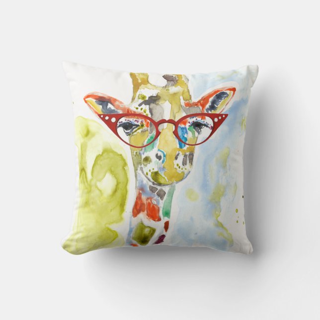 Briljante Giraffe Kussen (Voorkant)