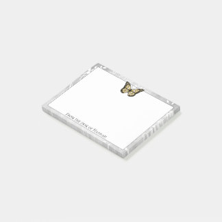Briljante goudvlinder post-it® notes