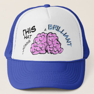 Briljante hersenschudding. Tekst Trucker Hat Pet