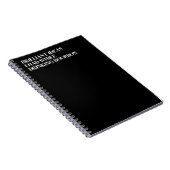 Briljante ideeën die ik had terwijl ik Bourbon Dri Notitieboek (Rechterzijde)