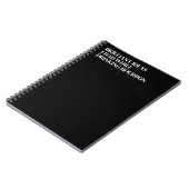 Briljante ideeën die ik had terwijl ik Bourbon Dri Notitieboek (Linkerzijde)