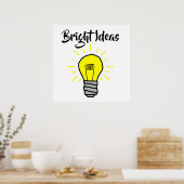 Briljante ideeën poster (Keuken)