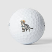 Briljante kat golfballen (Voorkant)