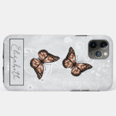 Briljante koperen botervliegen Case-Mate iPhone case (Achterkant (horizontaal))