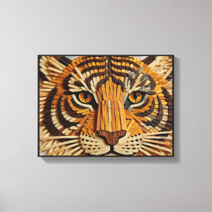 Briljante Luciferdoos Tijger Canvas Kunst