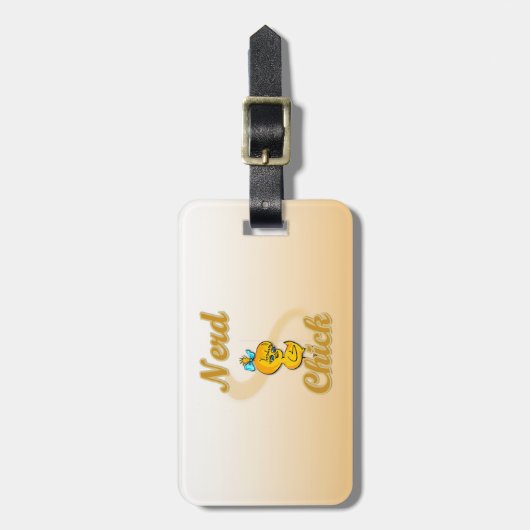 Briljante meid bagagelabel (Voorkant verticaal)