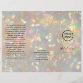 Briljante opaal fotobrochure (Voorkant)