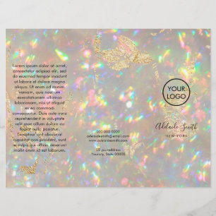 Briljante opaal fotobrochure