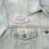 briljante opal naamlabel naamplaatje (In situ)