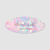 briljante opal name tag (Voorkant)