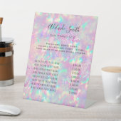 briljante opal prijslijst Pedestal Sign Reclamebord Met Voetstuk (Insitu)