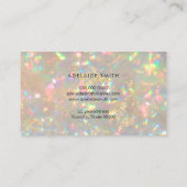 Briljante Opal Stone Foto visitekaartje (Achterkant)